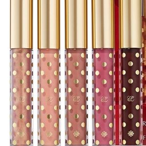 Estee Lauder Polka Dot Lip Gloss Collection - Gold, Pink, Red